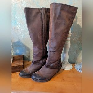 Torrid Faux suede knee high boots